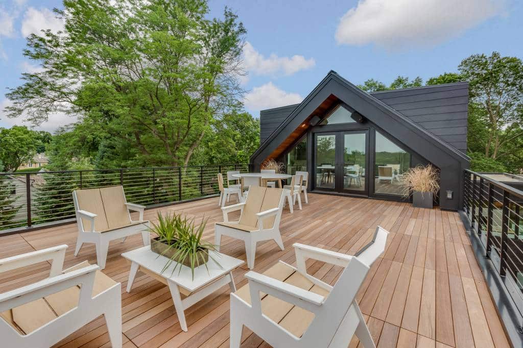 Terrasse en bois composite